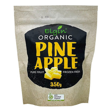 Elgin Organic Frozen Organic Pineapple 500g